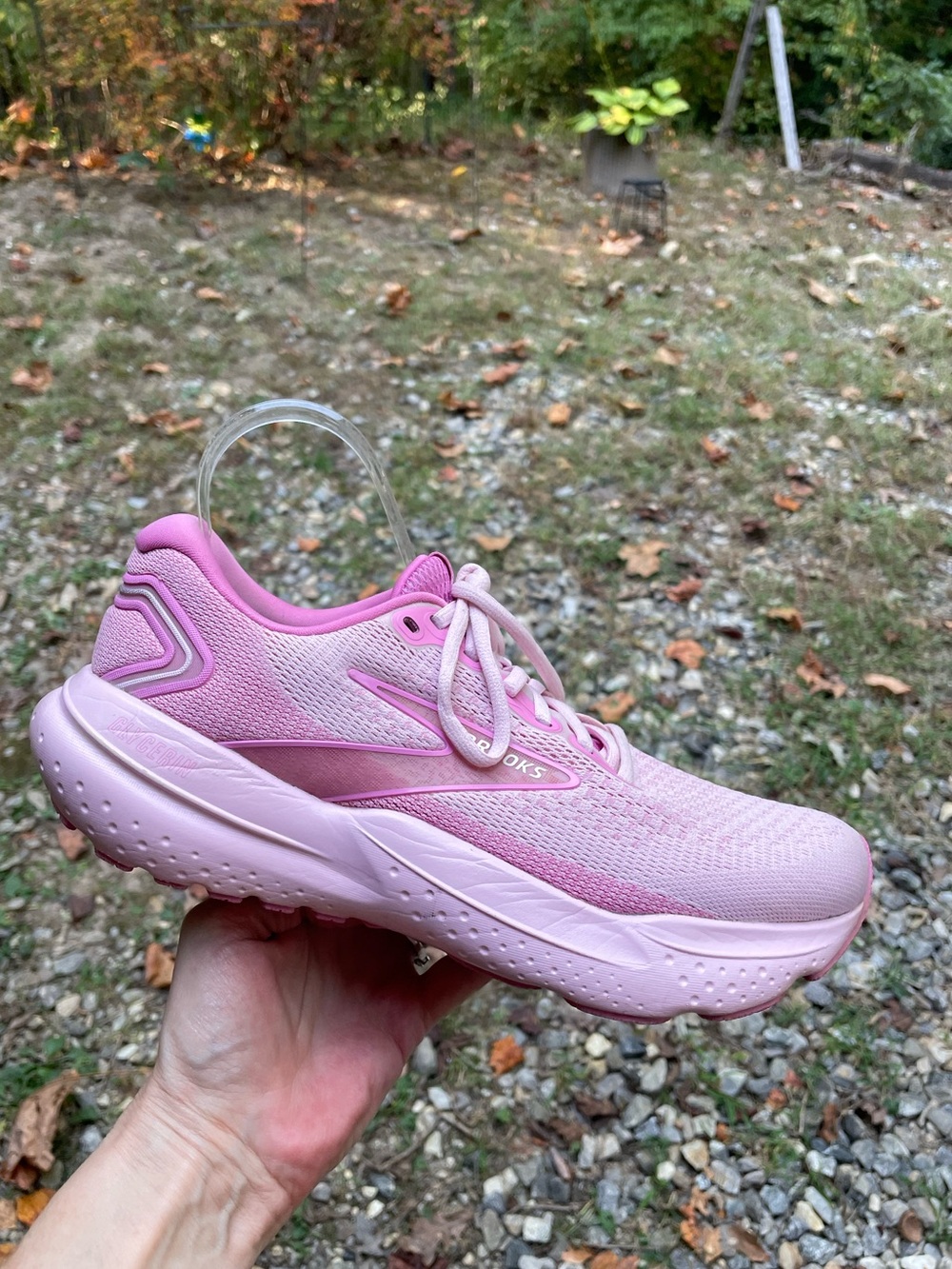 Brooks Glycerin 21 Pink Running Shoes Size 9.5